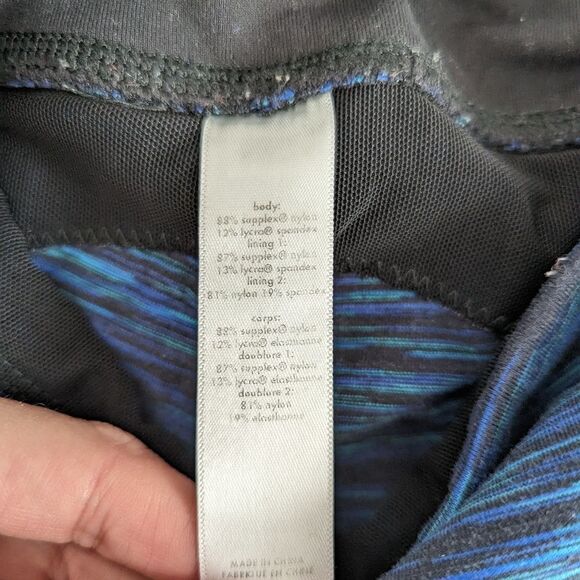 Lucy Perfect Core Collection Blue Leggings XS - Picture 7 of 7